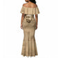 Ngugi wa Thiong O Mermaid Dress Vintage Map Ancient African Library - Decolonising the Mind - African Pride