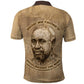 Ngugi wa Thiong O Polo Shirt Vintage Map Ancient African Library - Decolonising the Mind - African Pride