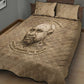 Ngugi wa Thiong O Quilt Bed Set Vintage Map Ancient African Library - Decolonising the Mind - African Pride