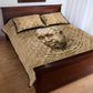 Ngugi wa Thiong O Quilt Bed Set Vintage Map Ancient African Library - Decolonising the Mind - African Pride