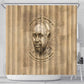 Ngugi wa Thiong O Shower Curtain Vintage Map Ancient African Library - Decolonising the Mind - African Pride