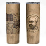 Ngugi wa Thiong O Skinny Tumbler Vintage Map Ancient African Library - Decolonising the Mind - African Pride
