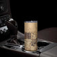 Ngugi wa Thiong O Skinny Tumbler Vintage Map Ancient African Library - Decolonising the Mind - African Pride