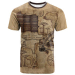 Ngugi wa Thiong O T shirt Vintage Map Ancient African Library - Decolonising the Mind - African Pride