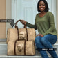 Ngugi wa Thiong O Travel Bag Vintage Map Ancient African Library - Decolonising the Mind - African Pride