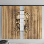 Ngugi wa Thiong O Window Curtain Vintage Map Ancient African Library - Decolonising the Mind - African Pride