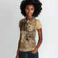 Ngugi wa Thiong O Women Polo Shirt Vintage Map Ancient African Library - Decolonising the Mind - African Pride