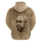 Ngugi wa Thiong O Zip Hoodie Vintage Map Ancient African Library - Decolonising the Mind - African Pride