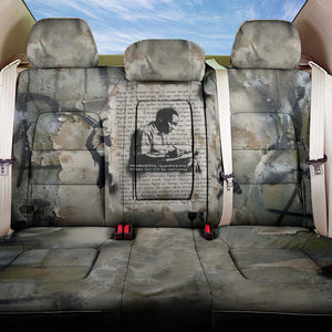 Ngugi wa Thiong O Back Car Seat Cover Graffiti Resist Statement Ink Pen Revolution Fist Literary Activism - African Pride