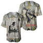 Ngugi wa Thiong O Baseball Jersey Graffiti Resist Statement Ink Pen Revolution Fist Literary Activism - African Pride