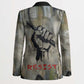 Ngugi wa Thiong O Blazer Graffiti Resist Statement Ink Pen Revolution Fist Literary Activism - African Pride