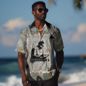 Ngugi wa Thiong O Hawaiian Shirt Graffiti Resist Statement Ink Pen Revolution Fist Literary Activism - African Pride