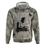 Ngugi wa Thiong O Hoodie Graffiti Resist Statement Ink Pen Revolution Fist Literary Activism - African Pride