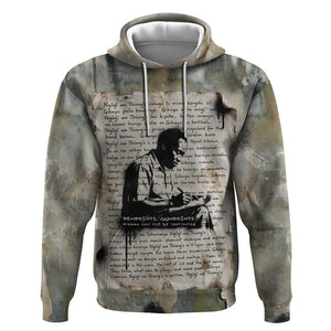 Ngugi wa Thiong O Hoodie Graffiti Resist Statement Ink Pen Revolution Fist Literary Activism - African Pride