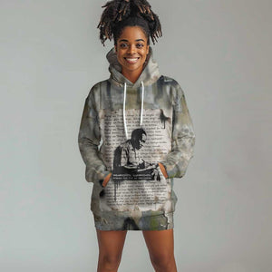 Ngugi wa Thiong O Hoodie Dress Graffiti Resist Statement Ink Pen Revolution Fist Literary Activism - African Pride