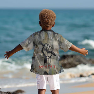 Ngugi wa Thiong O Kid Hawaiian Shirt Graffiti Resist Statement Ink Pen Revolution Fist Literary Activism - African Pride