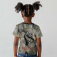 Ngugi wa Thiong O Kid T shirt Graffiti Resist Statement Ink Pen Revolution Fist Literary Activism - African Pride