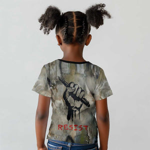 Ngugi wa Thiong O Kid T shirt Graffiti Resist Statement Ink Pen Revolution Fist Literary Activism - African Pride