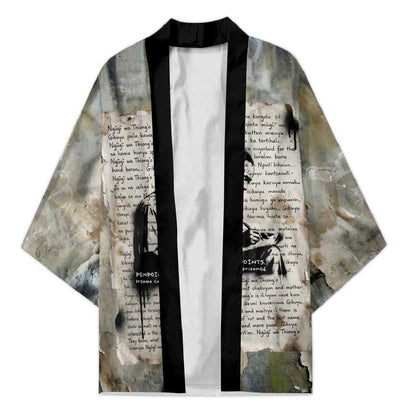 Ngugi wa Thiong O Kimono Graffiti Resist Statement Ink Pen Revolution Fist Literary Activism - African Pride