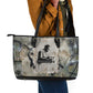 Ngugi wa Thiong O Leather Tote Bag Graffiti Resist Statement Ink Pen Revolution Fist Literary Activism - African Pride