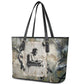 Ngugi wa Thiong O Leather Tote Bag Graffiti Resist Statement Ink Pen Revolution Fist Literary Activism - African Pride
