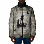 Ngugi wa Thiong O Padded Jacket Graffiti Resist Statement Ink Pen Revolution Fist Literary Activism - African Pride