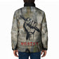 Ngugi wa Thiong O Padded Jacket Graffiti Resist Statement Ink Pen Revolution Fist Literary Activism - African Pride
