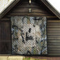 Ngugi wa Thiong O Quilt Graffiti Resist Statement Ink Pen Revolution Fist Literary Activism - African Pride