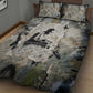 Ngugi wa Thiong O Quilt Bed Set Graffiti Resist Statement Ink Pen Revolution Fist Literary Activism - African Pride