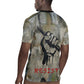 Ngugi wa Thiong O Rugby Jersey Graffiti Resist Statement Ink Pen Revolution Fist Literary Activism - African Pride
