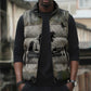 Ngugi wa Thiong O Sleeveless Puffer Jacket Graffiti Resist Statement Ink Pen Revolution Fist Literary Activism - African Pride