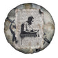 Ngugi wa Thiong O Spare Tire Cover Graffiti Resist Statement Ink Pen Revolution Fist Literary Activism - African Pride