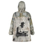 Ngugi wa Thiong O Wearable Blanket Hoodie Graffiti Resist Statement Ink Pen Revolution Fist Literary Activism - African Pride