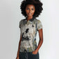 Ngugi wa Thiong O Women Polo Shirt Graffiti Resist Statement Ink Pen Revolution Fist Literary Activism - African Pride