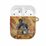 Ngugi wa Thiong O AirPods Case African Literary Icon Portrait Cultural Revival - African Pride