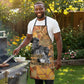 Ngugi wa Thiong O Apron African Literary Icon Portrait Cultural Revival - African Pride