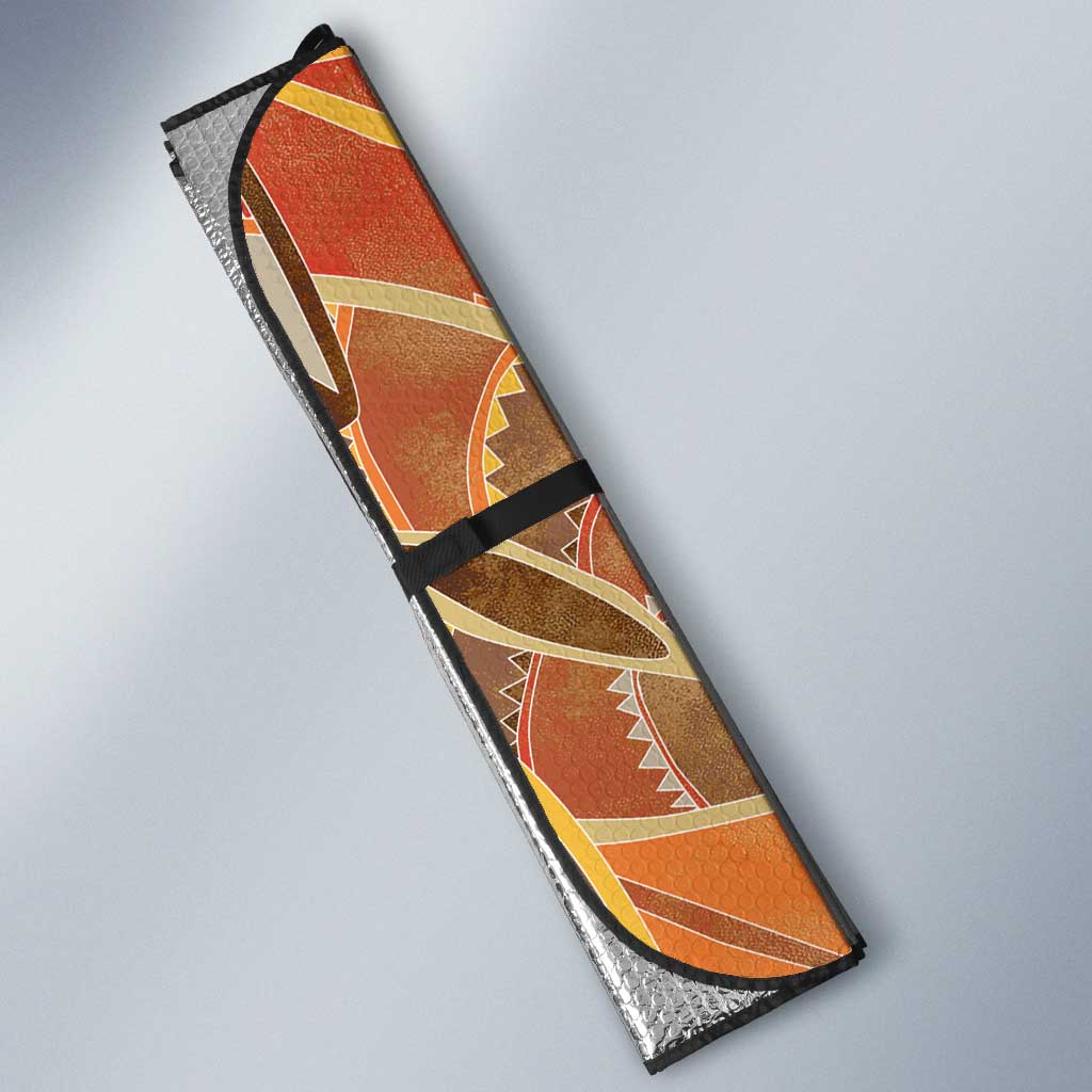 Ngugi wa Thiong O Auto Sun Shade African Literary Icon Portrait Cultural Revival - African Pride