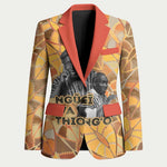 Ngugi wa Thiong O Blazer African Literary Icon Portrait Cultural Revival - African Pride