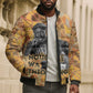 Ngugi wa Thiong O Bomber Puffer Jacket African Literary Icon Portrait Cultural Revival - African Pride