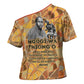 Ngugi wa Thiong O Cross Shoulder Shirt African Literary Icon Portrait Cultural Revival - African Pride