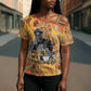 Ngugi wa Thiong O Cross Shoulder Shirt African Literary Icon Portrait Cultural Revival - African Pride