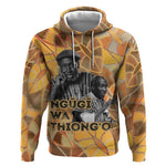 Ngugi wa Thiong O Hoodie African Literary Icon Portrait Cultural Revival - African Pride