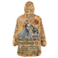Ngugi wa Thiong O Kid Wearable Blanket Hoodie African Literary Icon Portrait Cultural Revival - African Pride