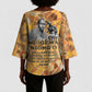 Ngugi wa Thiong O Kimono Sleeve Blouse African Literary Icon Portrait Cultural Revival - African Pride