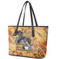 Ngugi wa Thiong O Leather Tote Bag African Literary Icon Portrait Cultural Revival - African Pride