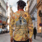 Ngugi wa Thiong O Long Sleeve Button Shirt African Literary Icon Portrait Cultural Revival - African Pride