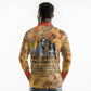 Ngugi wa Thiong O Long Sleeve Polo Shirt African Literary Icon Portrait Cultural Revival - African Pride