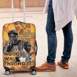 Ngugi wa Thiong O Luggage Cover African Literary Icon Portrait Cultural Revival - African Pride