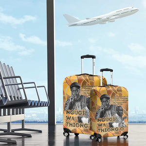 Ngugi wa Thiong O Luggage Cover African Literary Icon Portrait Cultural Revival - African Pride