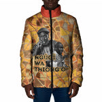 Ngugi wa Thiong O Padded Jacket African Literary Icon Portrait Cultural Revival - African Pride